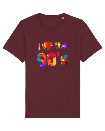 I love the 90's Burgundy