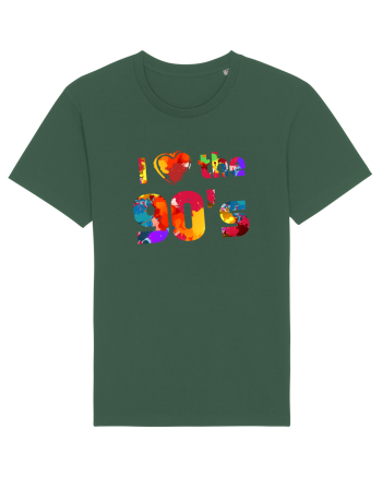 I love the 90's Bottle Green