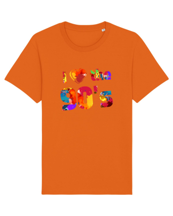 I love the 90's Bright Orange