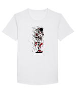 Different Tricou mânecă scurtă guler larg Bărbat Skater