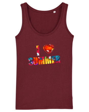 Love Summer Burgundy