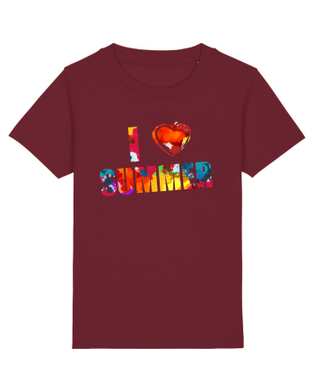 Love Summer Burgundy