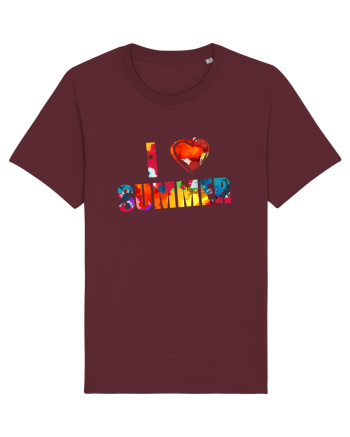 Love Summer Burgundy
