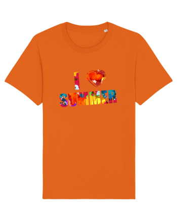 Love Summer Bright Orange