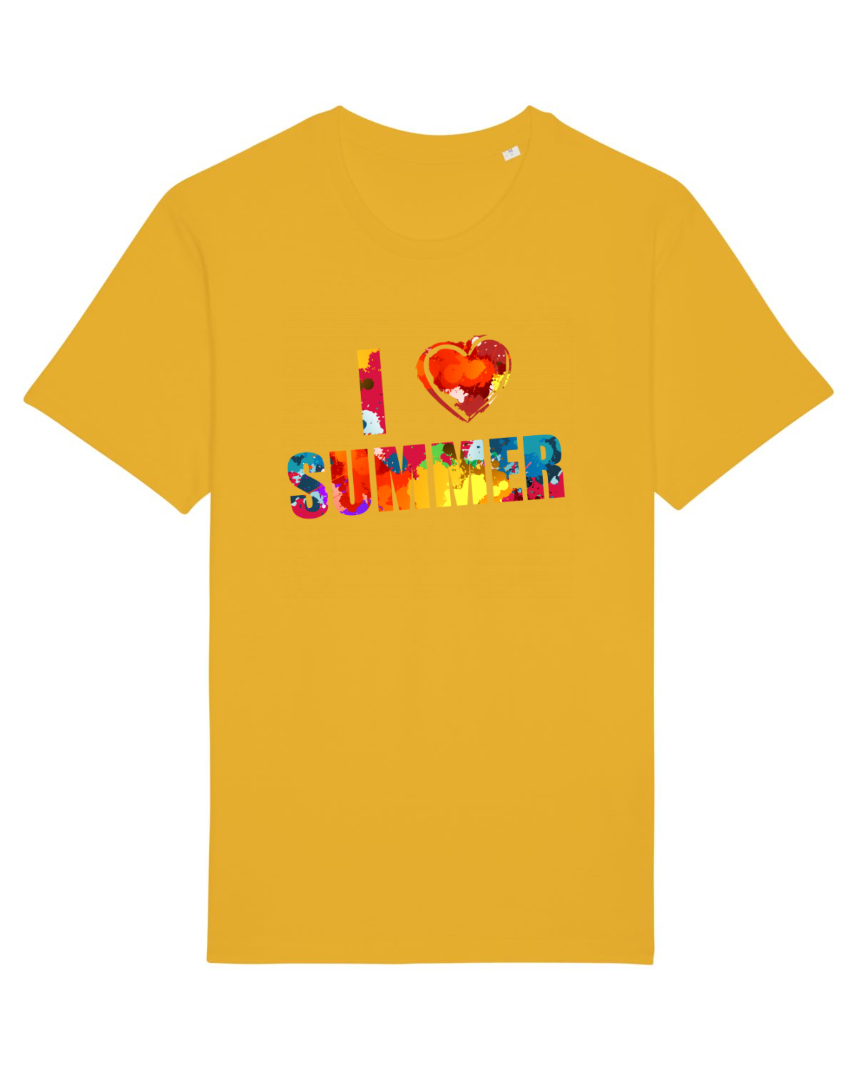 Tricou mânecă scurtă Unisex Rocker Spectra Yellow