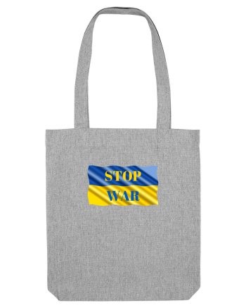 Stop War Heather Grey