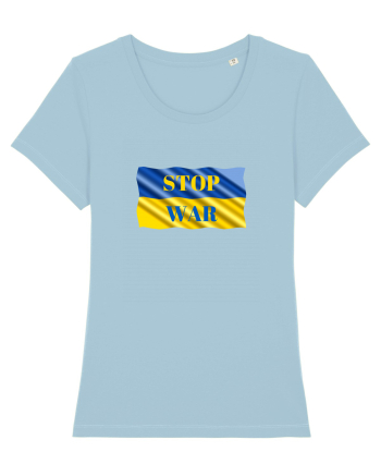 Stop War Sky Blue