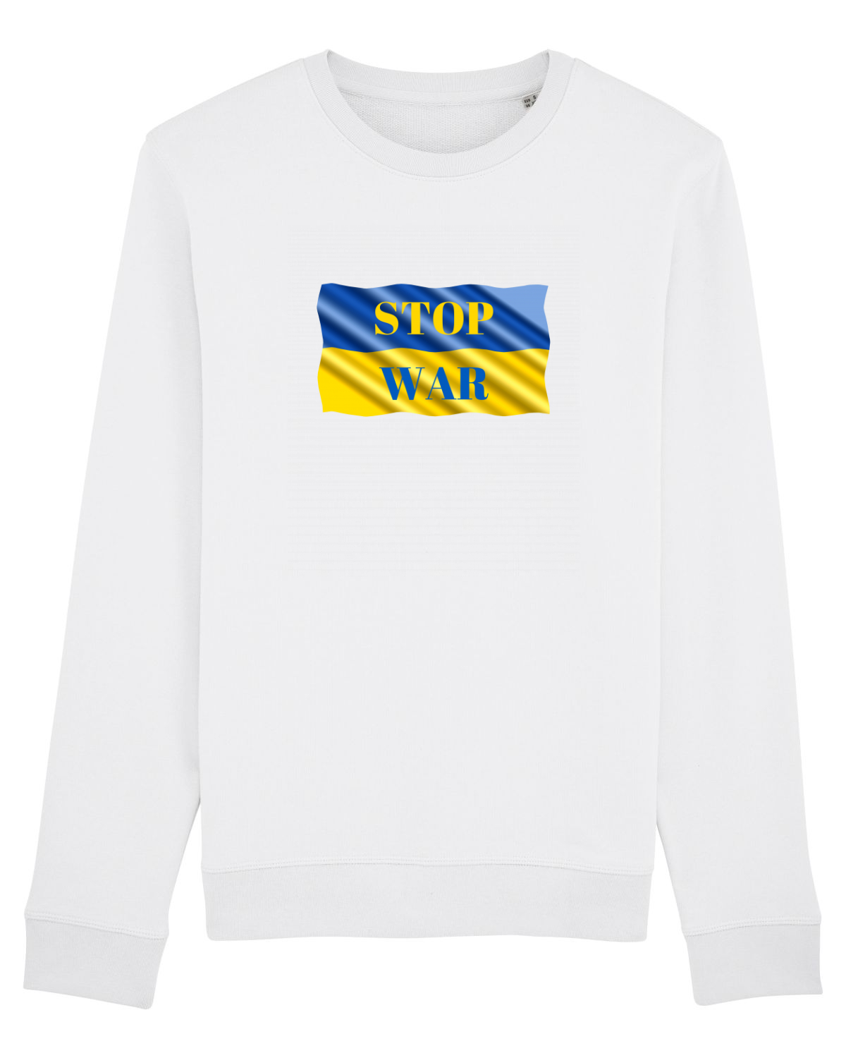 Bluză mânecă lungă Unisex Rise White