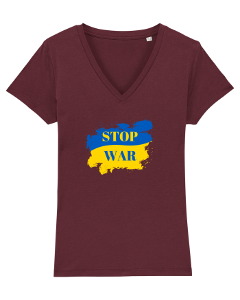 Stop War! Burgundy