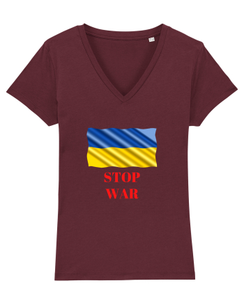 Stop War! Burgundy
