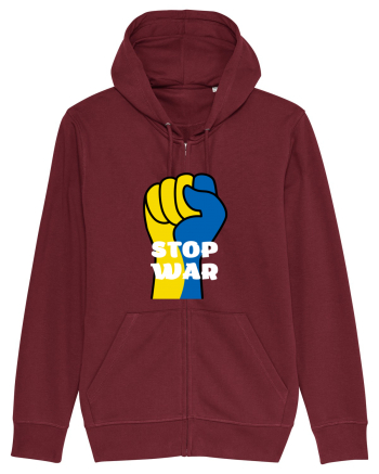 Stop War ! 1 Burgundy