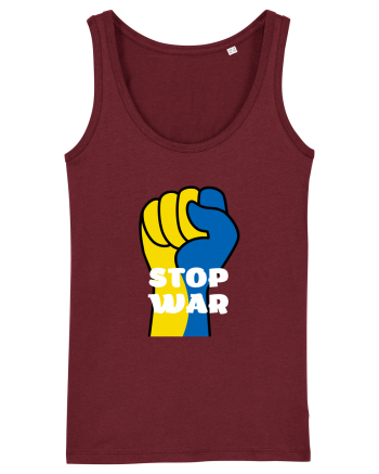 Stop War ! 1 Burgundy