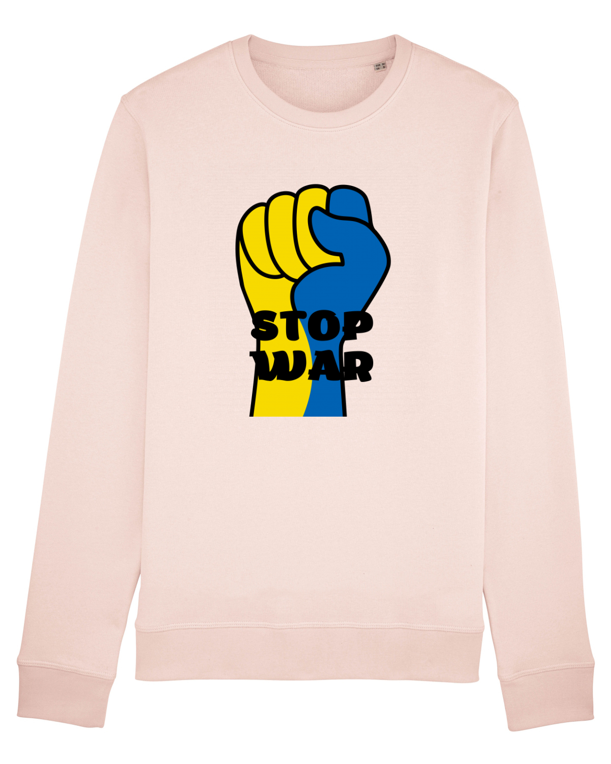 Bluză mânecă lungă Unisex Rise Candy Pink