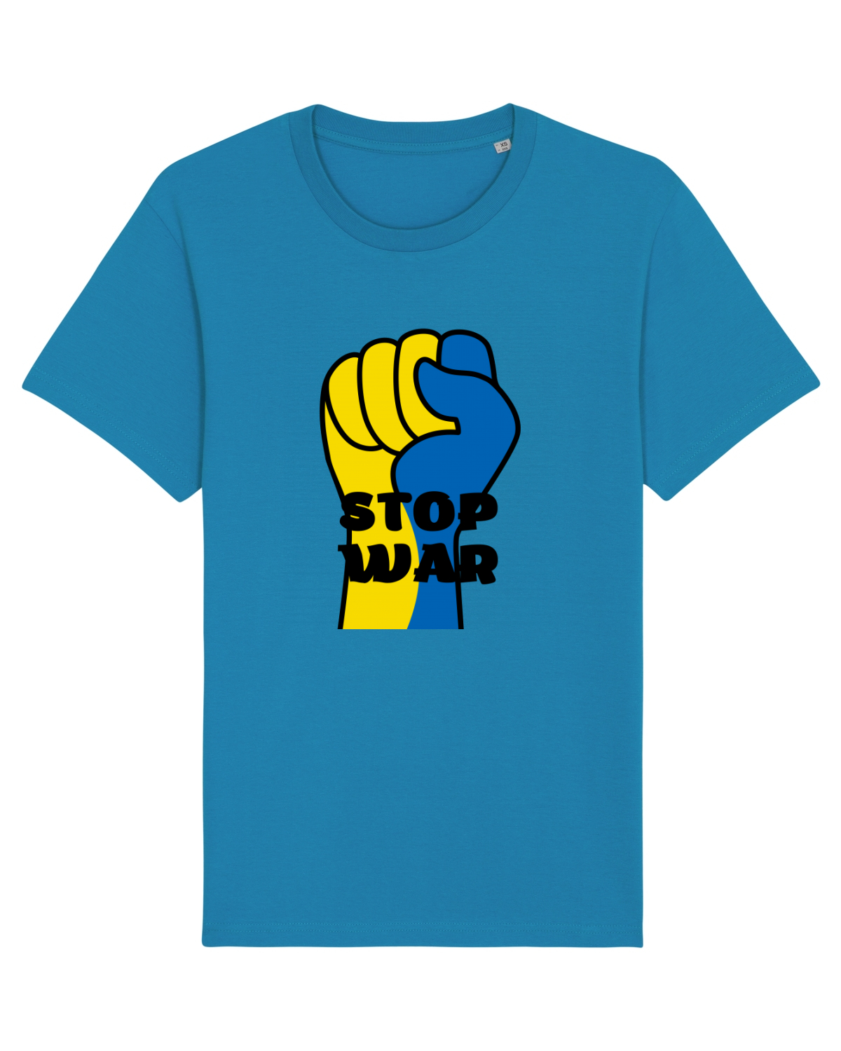 Tricou mânecă scurtă Unisex Rocker Azur