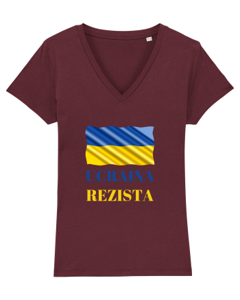Ucraina Rezista! Burgundy