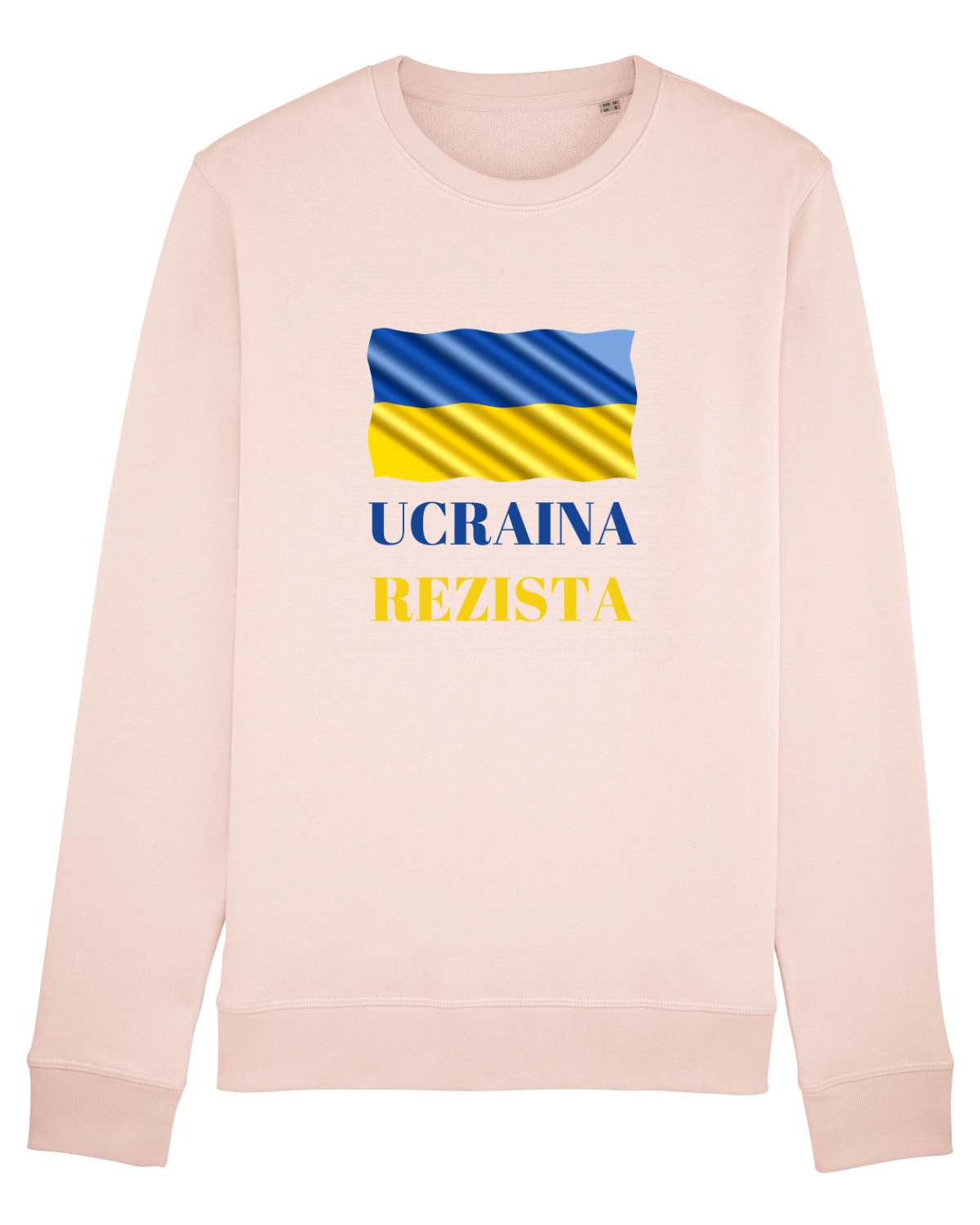 Bluză mânecă lungă Unisex Rise Candy Pink
