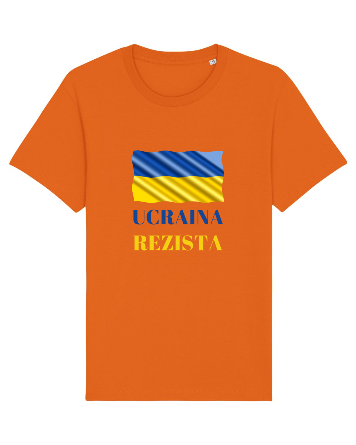 Tricou mânecă scurtă Unisex Rocker Bright Orange