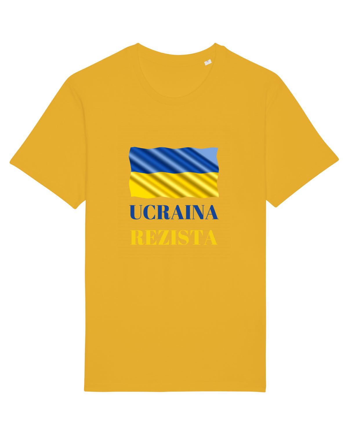 Tricou mânecă scurtă Unisex Rocker Spectra Yellow