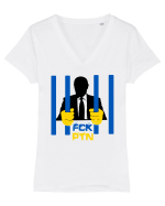 FCK PTN Tricou mânecă scurtă guler V Damă Evoker