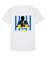 FCK PTN Tricou mânecă scurtă guler larg Bărbat Skater