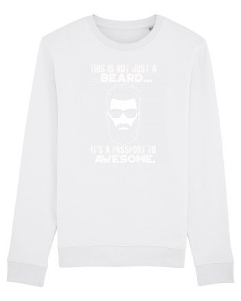 Awesome Beard White
