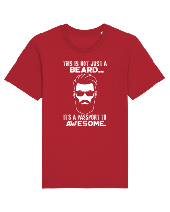 Awesome Beard Red