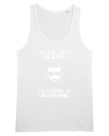 Awesome Beard White
