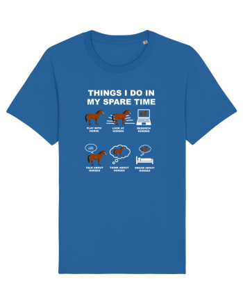 HORSES Royal Blue