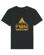 Wild & Free Tricou mânecă scurtă Unisex Rocker