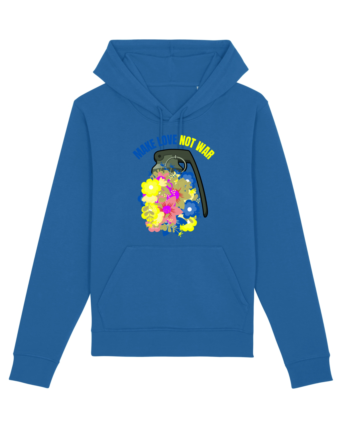 Hanorac Unisex Drummer Royal Blue