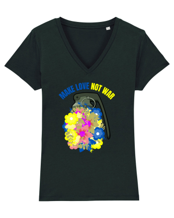 Make Love Not War Black