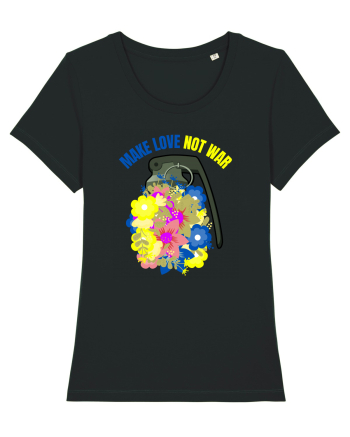 Make Love Not War Black