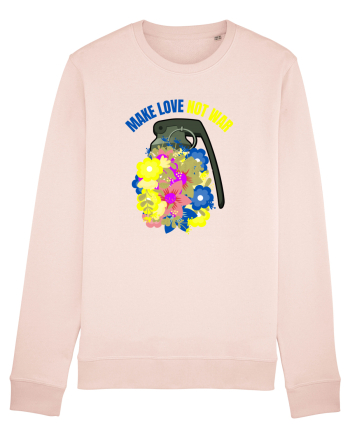 Make Love Not War Candy Pink
