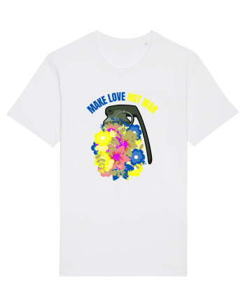 Make Love Not War White