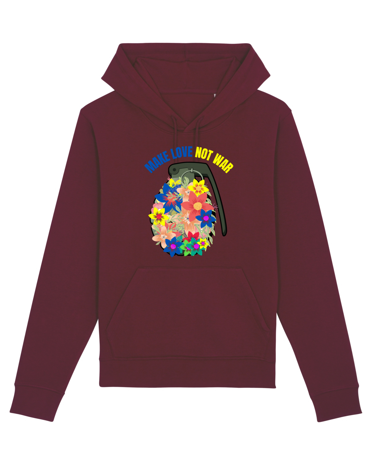 Hanorac Unisex Drummer Burgundy