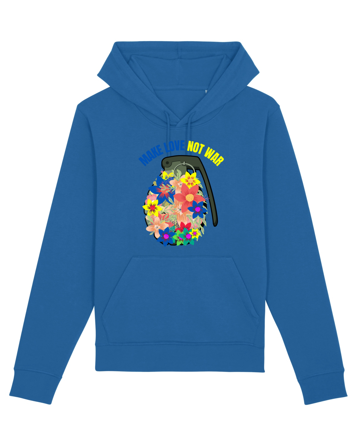 Hanorac Unisex Drummer Royal Blue