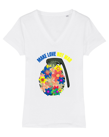 Make Love Not War White