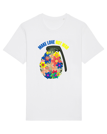Make Love Not War White