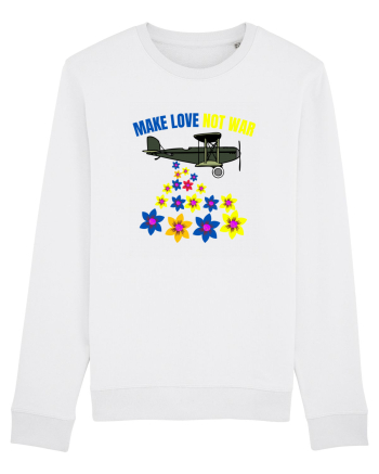 Make Love Not War White