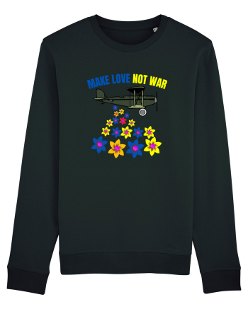 Make Love Not War Black