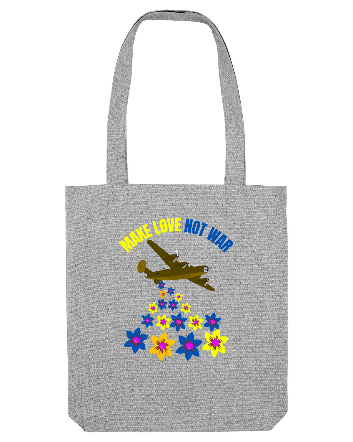 Sacoșă textilă Heather Grey