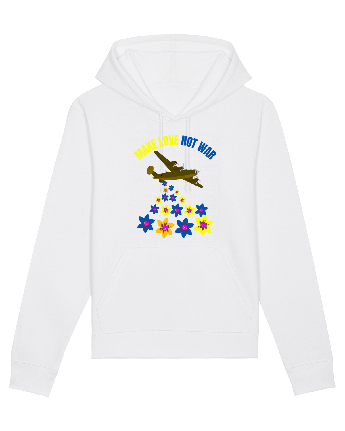 Hanorac Unisex Drummer White