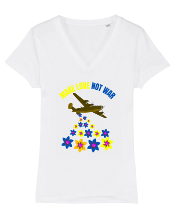 Make Love Not War White