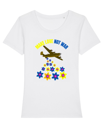 Make Love Not War White