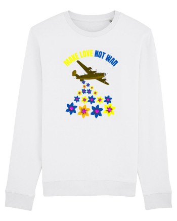 Make Love Not War White