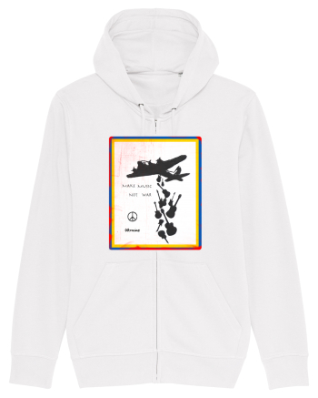 Make music not war White