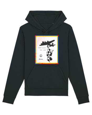 Make music not war Black