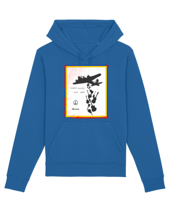 Make music not war Royal Blue