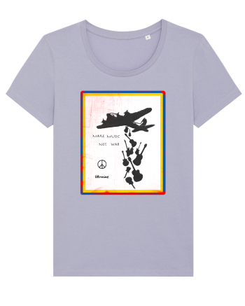 Make music not war Lavender