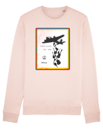 Make music not war Bluză mânecă lungă Unisex Rise